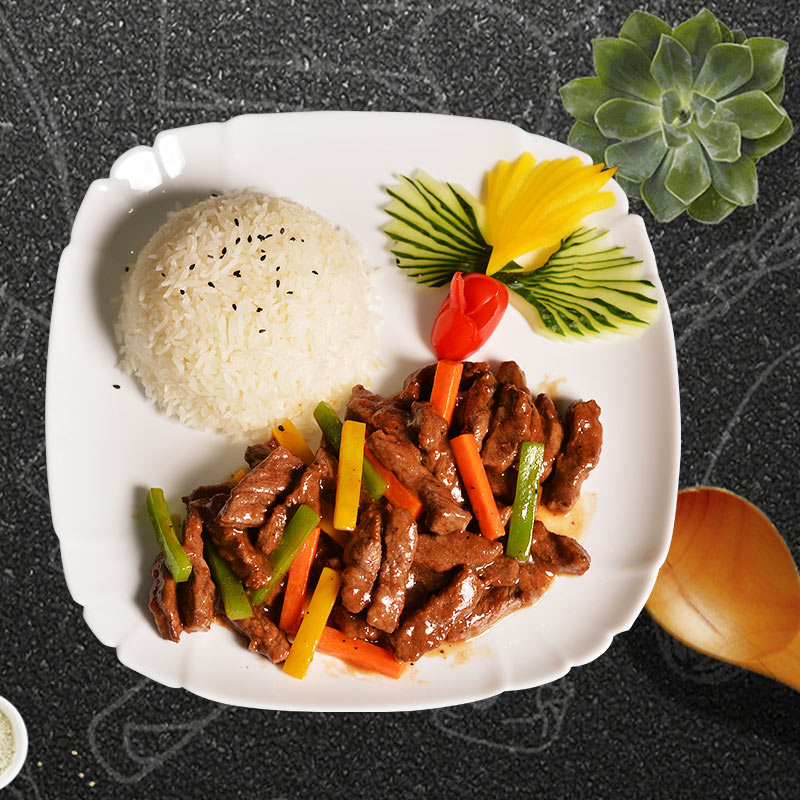黑椒牛肉饭