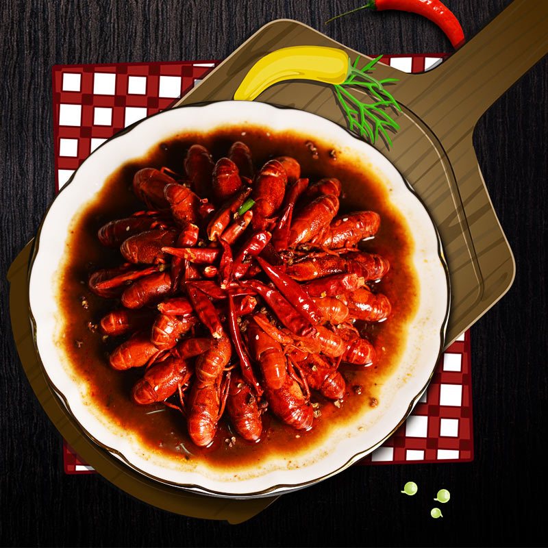 麻辣小龙虾